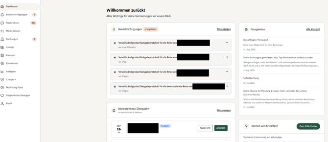neu willkommen